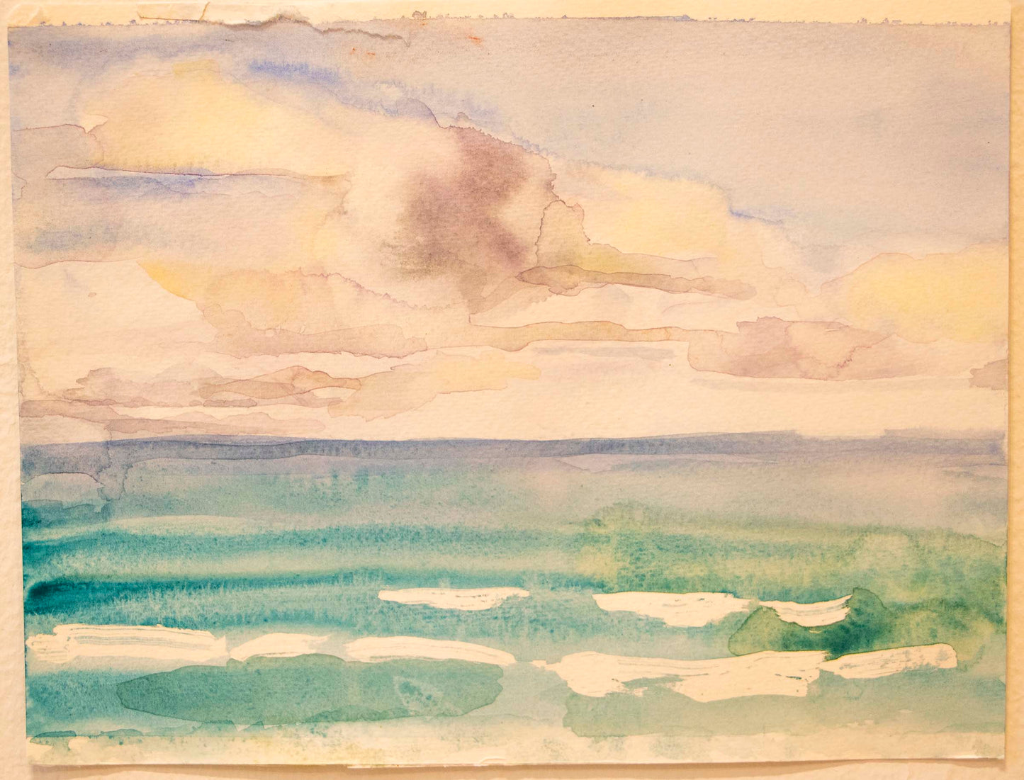 76. Breaking Waves On Aqua Water