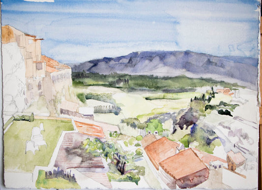 59. View of Gordes in the Luberon